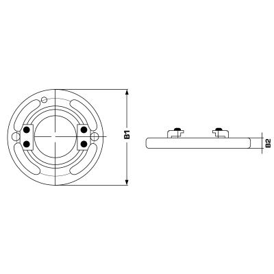 Drejeskive for GT skruestik serie 3